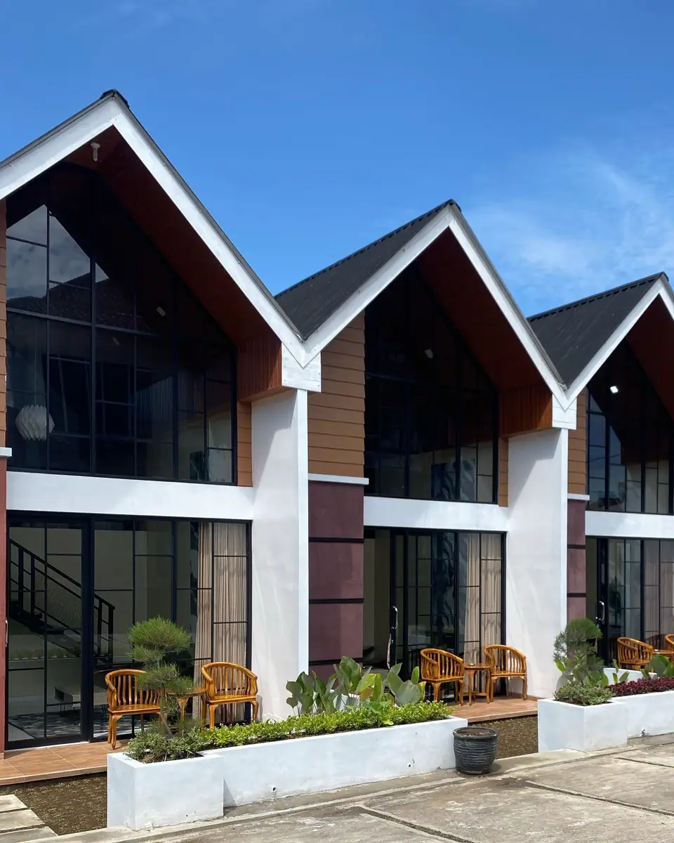 Deretan rumah di sebuah cluster (foto ilustrasi)